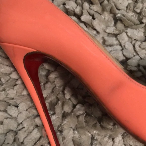 Authentic Christian Louboutin So Kate 5” Heels in Flamingo Pink Size 38 - Picture 10 of 16